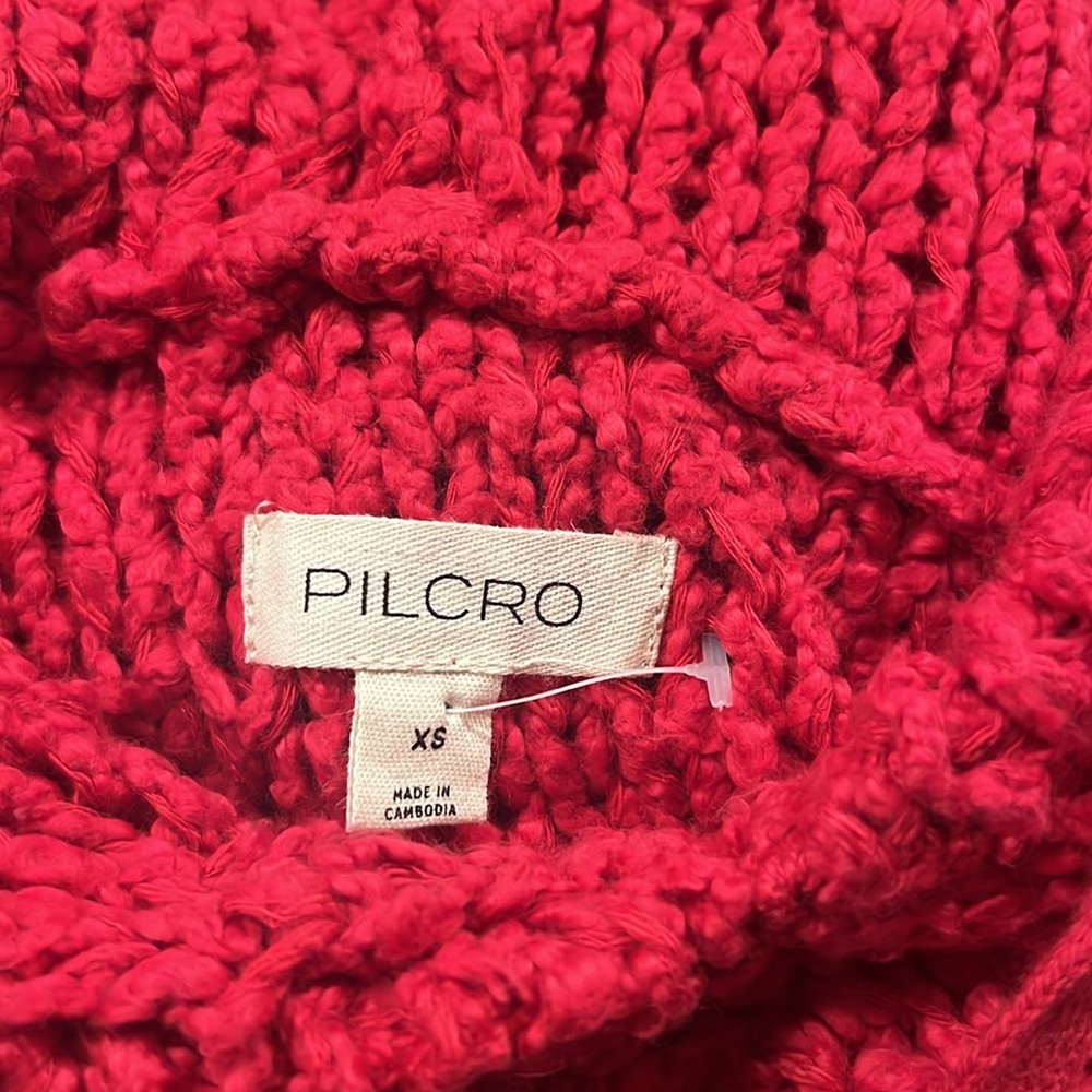 NWOT Anthropologie Pilcro Sailcloth Hooded Sweater - Picture 10 of 13